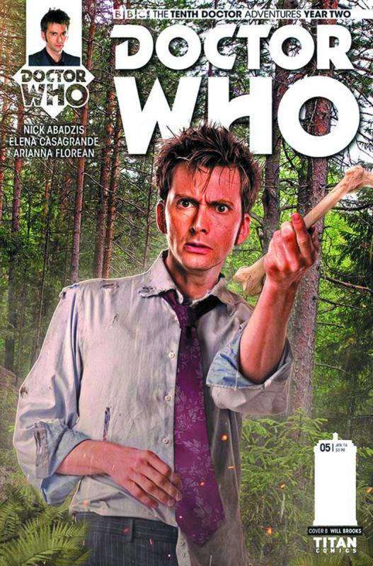 DOCTOR WHO 10TH YEAR 2 #5 BROOKS SUBSCRIPTION PHOTO