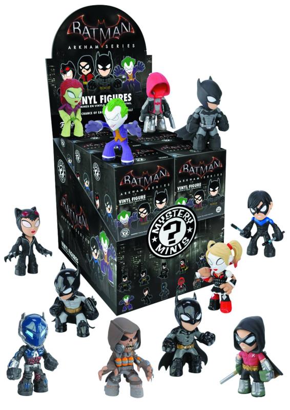 BATMAN ARKHAM KNIGHT MYSTERY MINIS 12PC BMB DISP