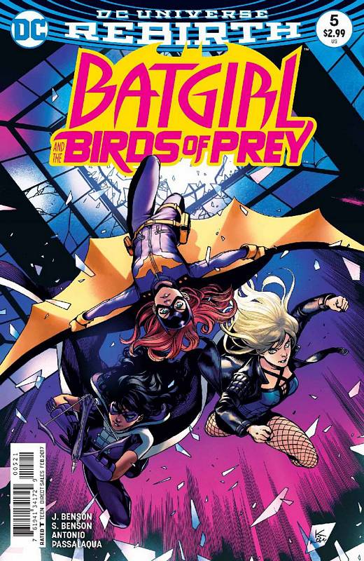 BATGIRL AND THE BIRDS OF PREY #5 VARIANT ED