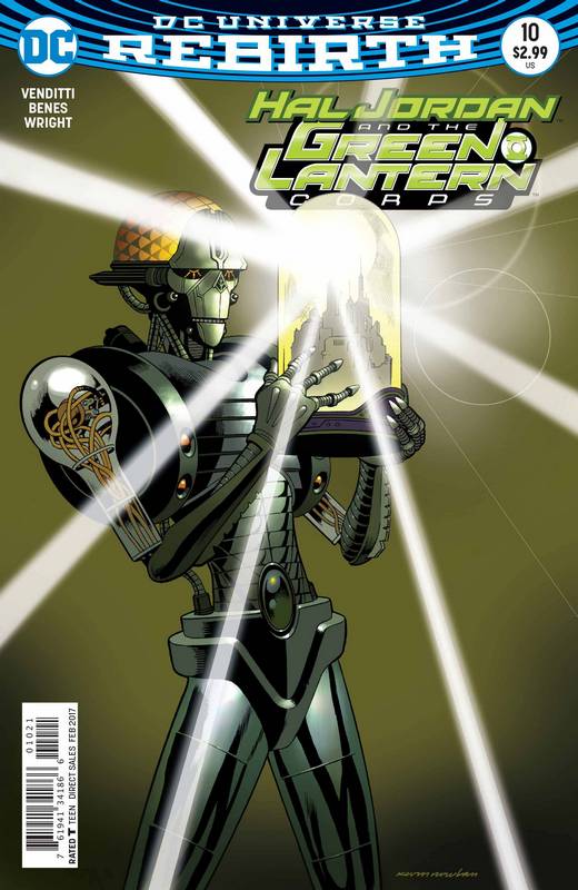 HAL JORDAN AND THE GREEN LANTERN CORPS #10 VARIANT ED