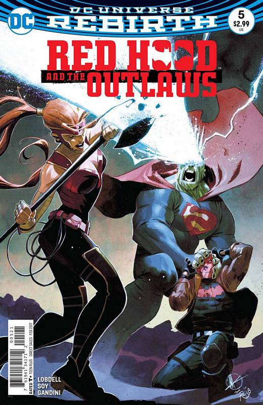 RED HOOD AND THE OUTLAWS #5 VARIANT ED