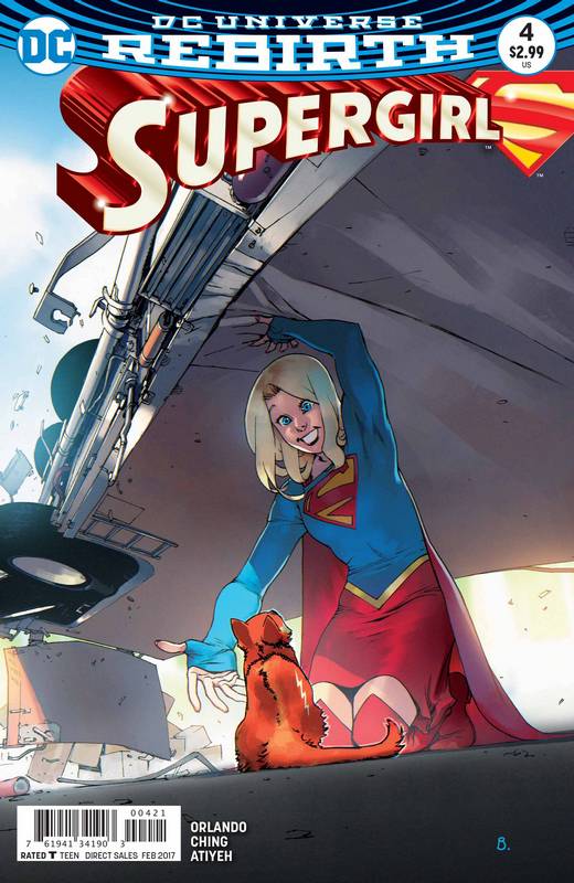 SUPERGIRL #4 VARIANT ED