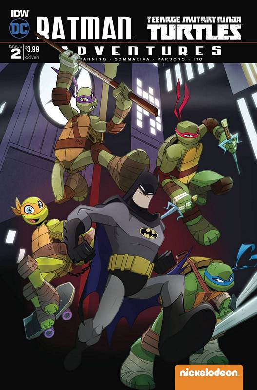 BATMAN TMNT ADVENTURES #2 (OF 6) SUBSCRIPTION VARIANT B