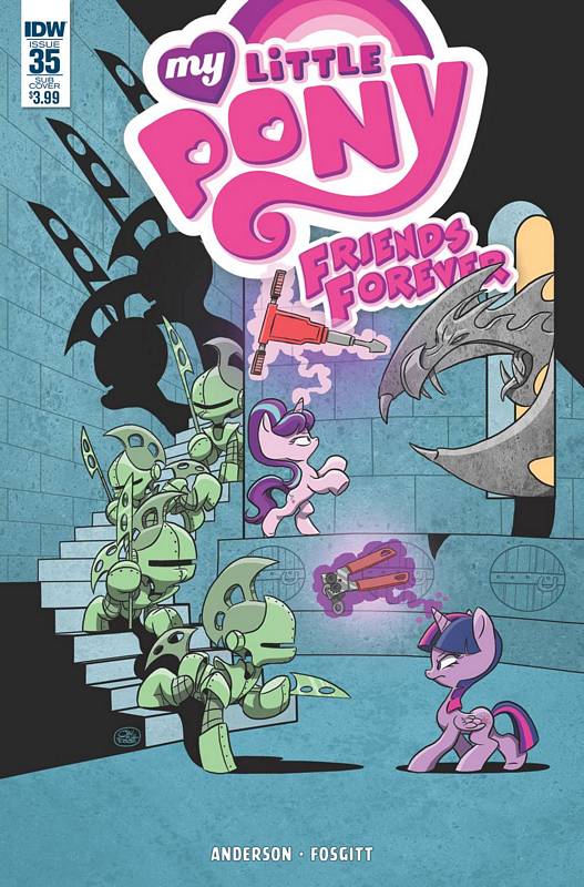 MY LITTLE PONY FRIENDS FOREVER #35 SUBSCRIPTION VARIANT