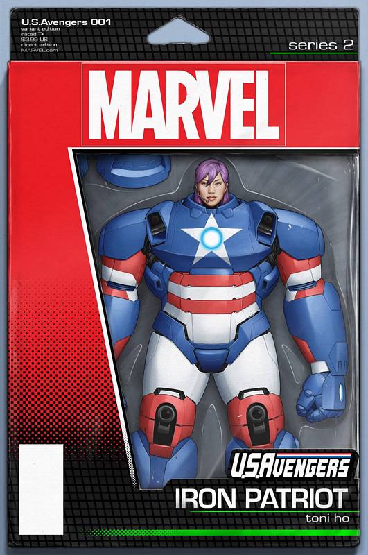 US AVENGERS #1 CHRISTOPHER ACTION FIGURE VARIANT