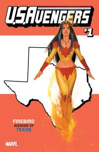 US AVENGERS #1 REIS TEXAS STATE VARIANT