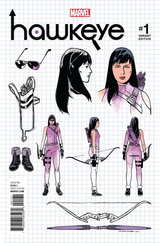 HAWKEYE #1 1:10 ROMERO DESIGN VARIANT