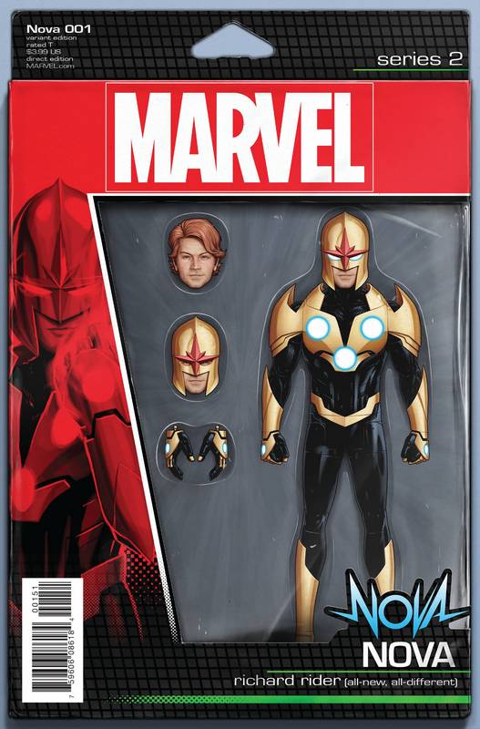 NOVA #1 CHRISTOPHER ACTION FIGURE VARIANT