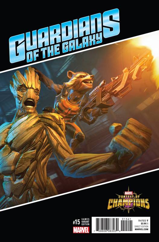 GUARDIANS OF GALAXY #15 1:10 GAMES VARIANT