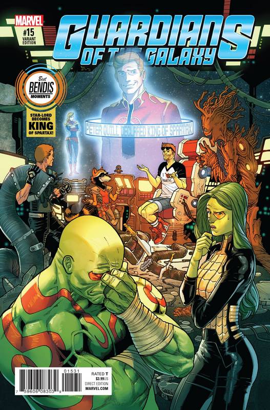 GUARDIANS OF GALAXY #15 BEST BENDIS MOMENTS VARIANT