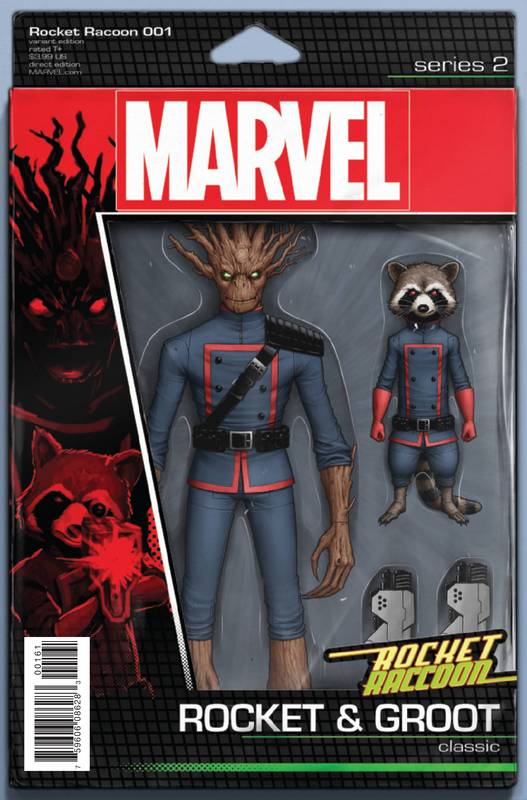 ROCKET RACCOON #1 CHRISTOPHER ACTION FIGURE VARIANT