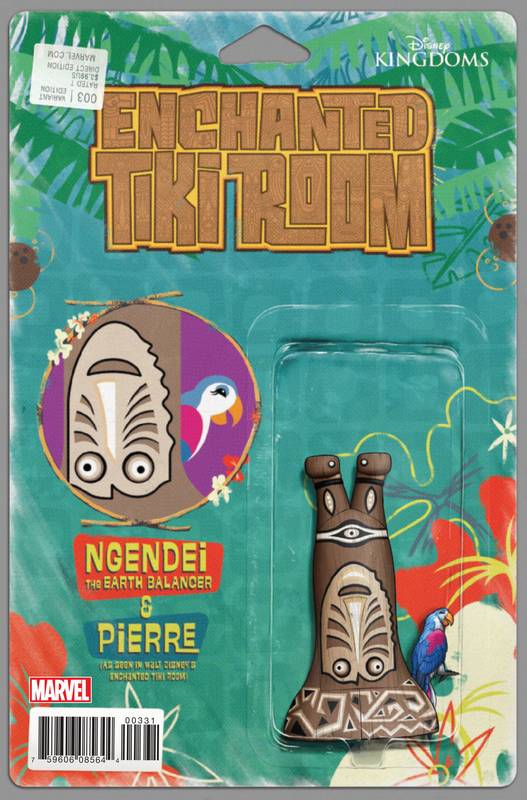 ENCHANTED TIKI ROOM #3 (OF 5) CHRISTOPHER ACTION FIGURE VARIANT