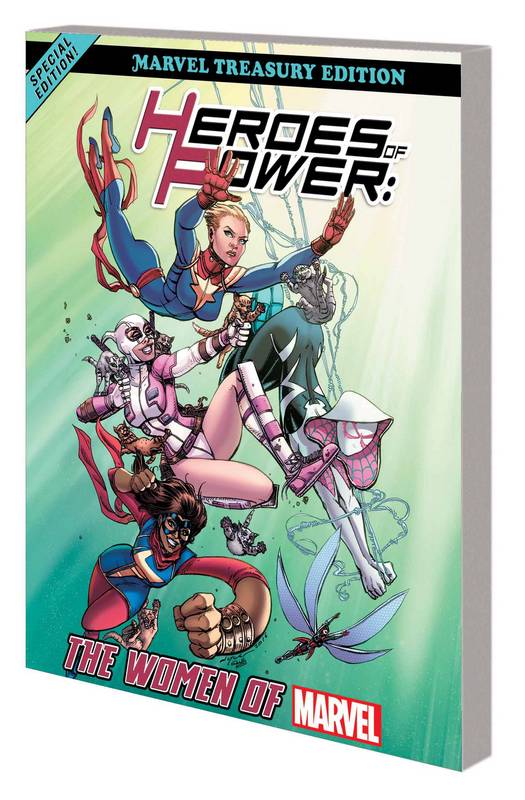 HEROES POWER WOMEN MARVEL ALL NEW MARVEL TREASURY ED TP