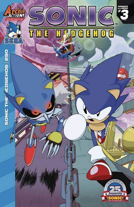 SONIC THE HEDGEHOG #290 CVR A REG SPAZIANTE