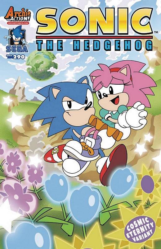 SONIC THE HEDGEHOG #290 CVR B VARIANT YARDLEY