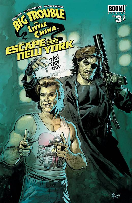 BIG TROUBLE LITTLE CHINA ESCAPE NEW YORK #3 SUBSCRIPTION POWELL VARIANT