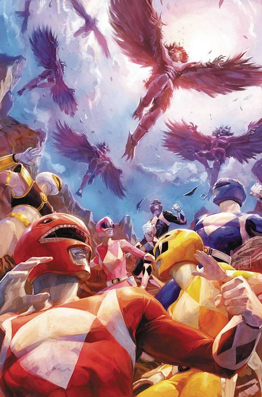 MIGHTY MORPHIN POWER RANGERS #10 UNLOCK VILLIAN VARIANT