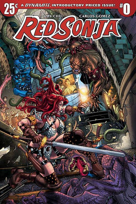 RED SONJA #0 CVR A BRADSHAW