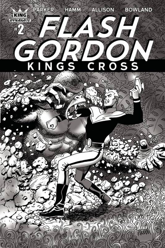 FLASH GORDON KINGS CROSS #2 (OF 5) CVR D 1:10 HAMM VARIANT