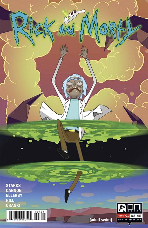 RICK & MORTY #21 INCV VARIANT PEKHLETSKI