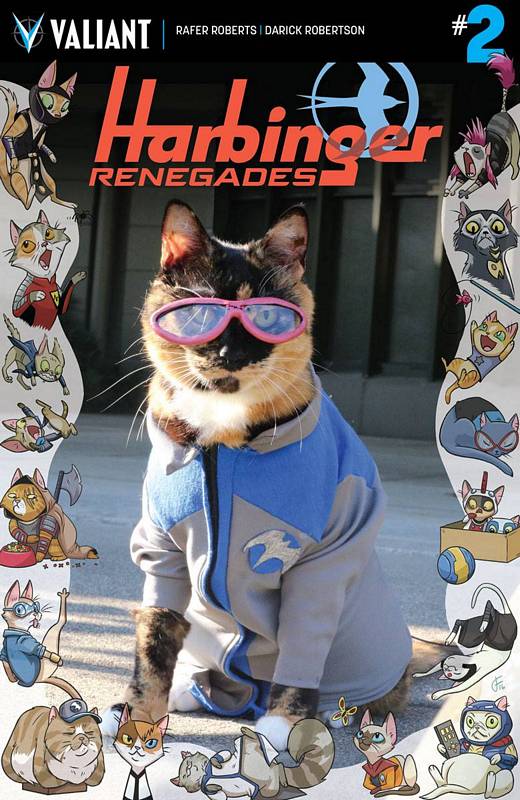 HARBINGER RENEGADES #2 CVR D CAT COSPLAY VARIANT