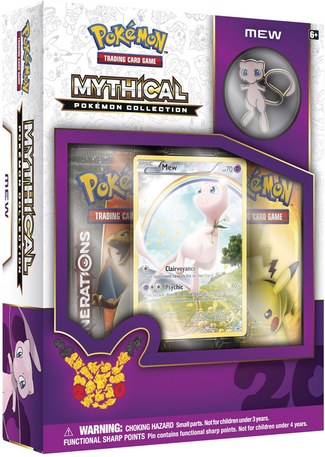 POKEMON MYTHICAL COLLECTION BOX MEW