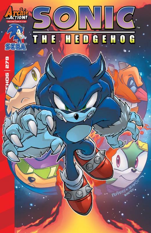 SONIC THE HEDGEHOG #279 REG CVR A PEPPERS