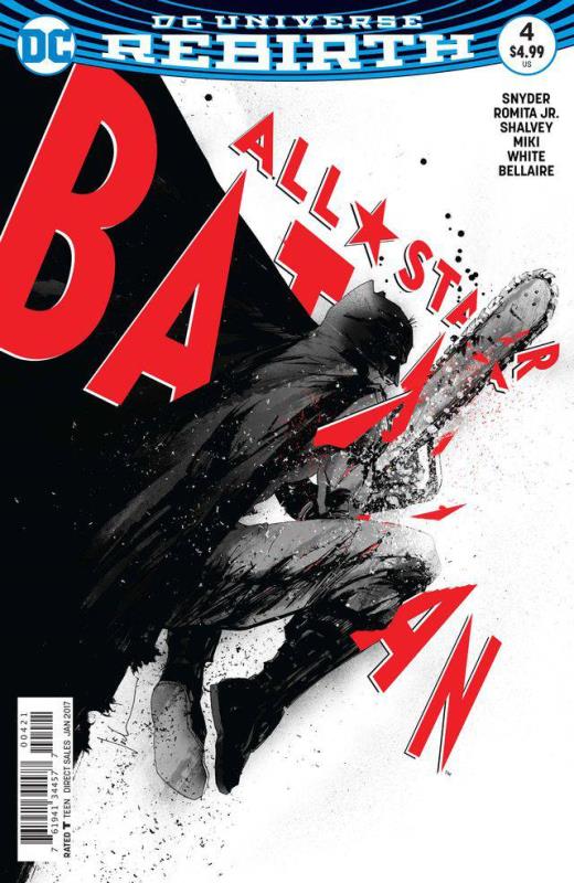 ALL STAR BATMAN #4 JOCK VARIANT ED