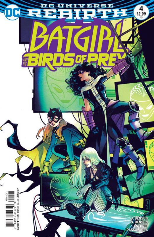 BATGIRL AND THE BIRDS OF PREY #4 VARIANT ED