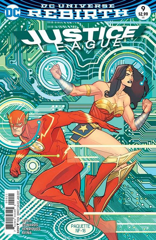 JUSTICE LEAGUE #9 VARIANT ED