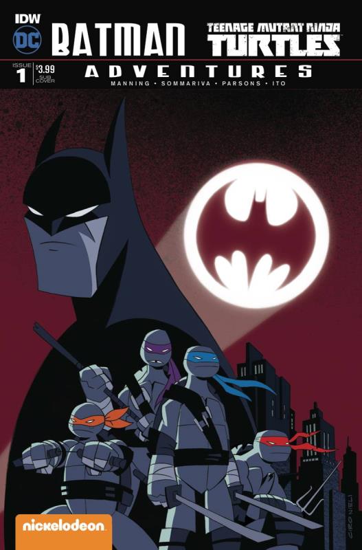 BATMAN TMNT ADVENTURES #1 (OF 6) SUBSCRIPTION VARIANT B