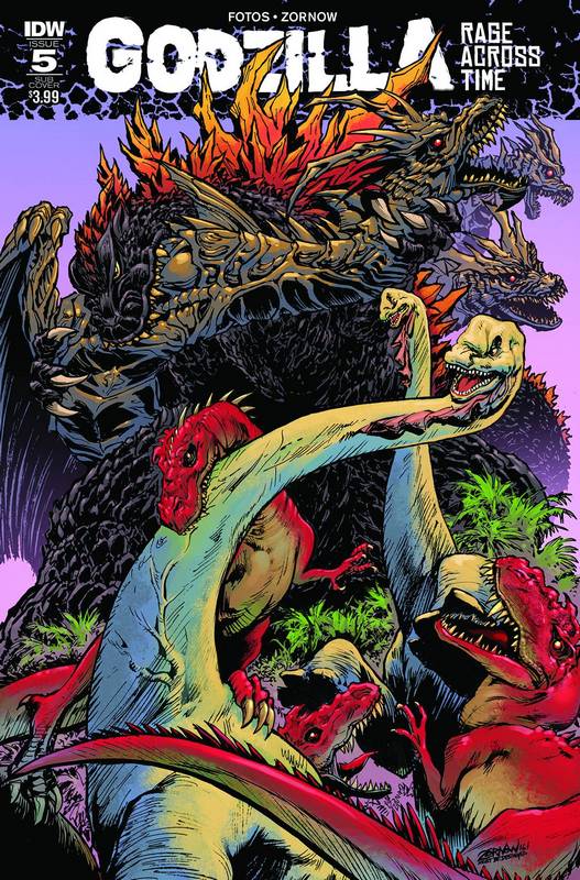 GODZILLA RAGE ACROSS TIME #5 (OF 5) SUBSCRIPTION VARIANT