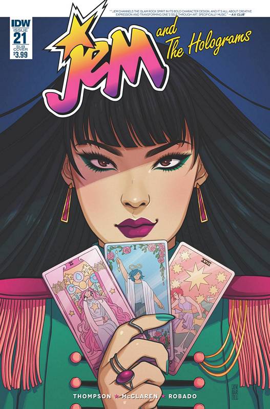 JEM & THE HOLOGRAMS #21 SUBSCRIPTION VARIANT