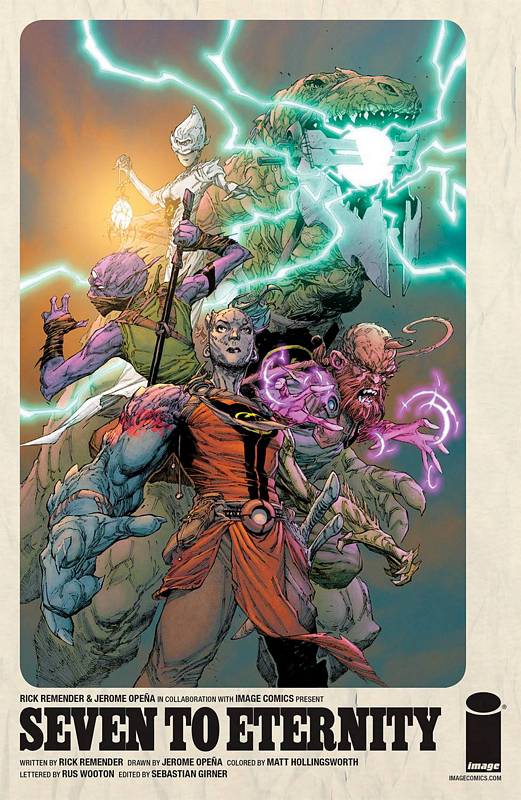 SEVEN TO ETERNITY #3 CVR A OPENA & HOLLINGSWORTH