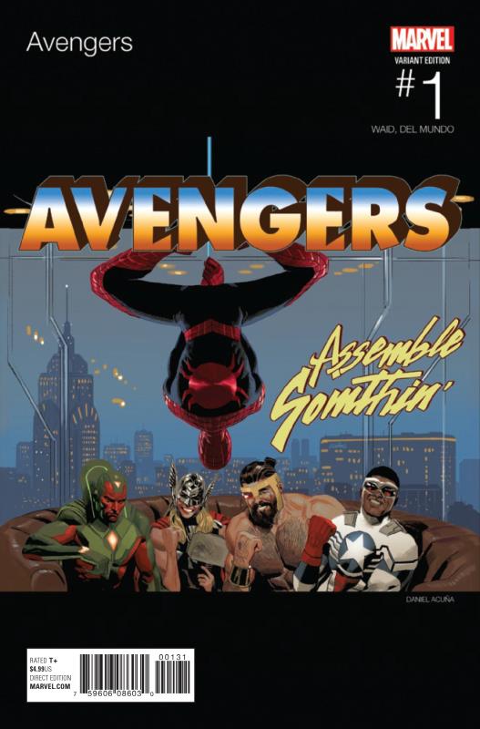 AVENGERS (NOW 2016) #1 HIP HOP VARIANT