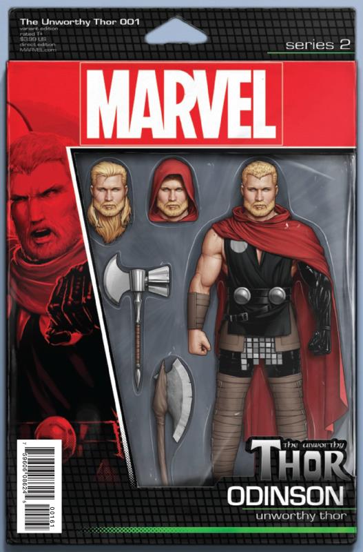 UNWORTHY THOR #1 (OF 5) CHRISTOPHER ACTION FIGURE VARIANT