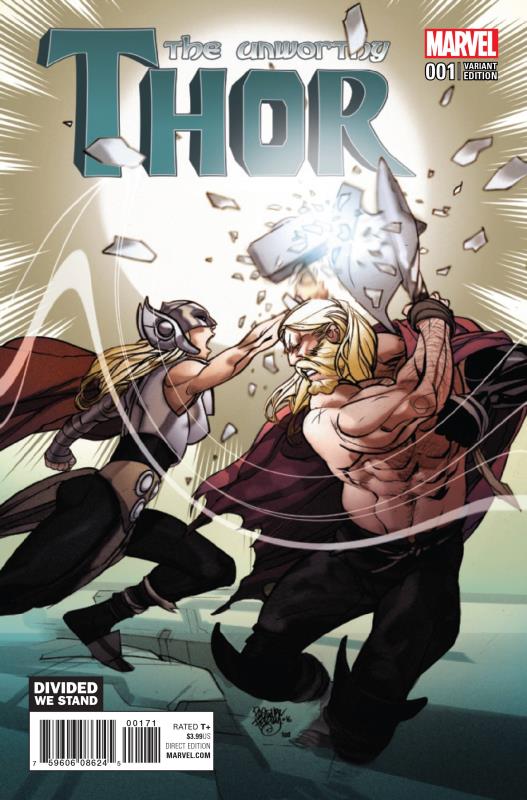 UNWORTHY THOR #1 (OF 5) DIVIDED WE STAND VARIANT