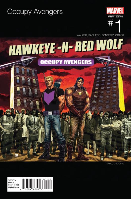 OCCUPY AVENGERS #1 HIP HOP VARIANT