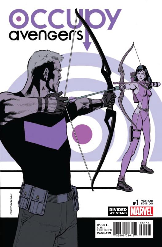 OCCUPY AVENGERS #1 DIVIDED WE STAND VARIANT