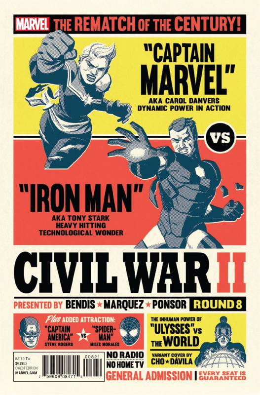 CIVIL WAR II #8 (OF 8) A VARIANT