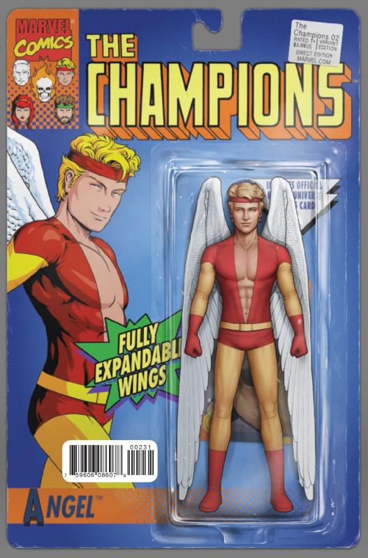 CHAMPIONS #2 CLASSIC ACTION FIGURE VARIANT