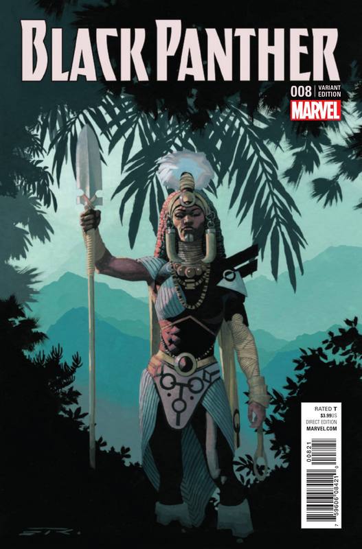 BLACK PANTHER #8 RIBIC CONNECTING D VARIANT