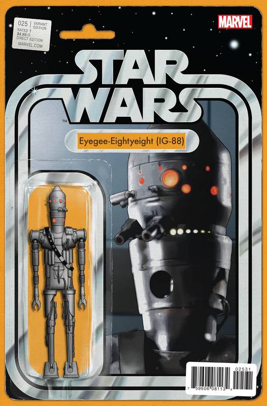 STAR WARS #25 CHRISTOPHER ACTION FIGURE VARIANT