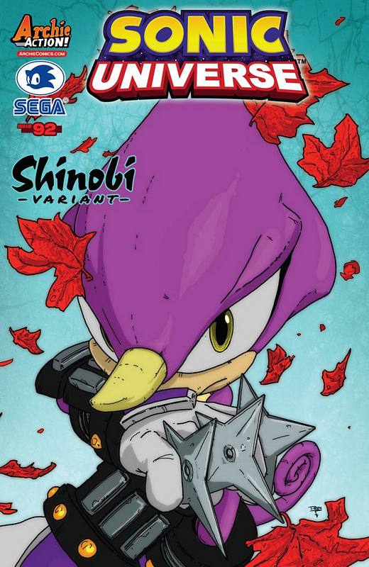 SONIC UNIVERSE #92 CVR B VARIANT T REX