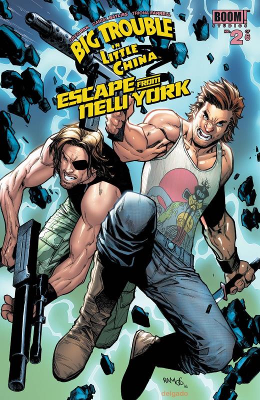 BIG TROUBLE LITTLE CHINA ESCAPE NEW YORK #2 SUBSCRIPTION RAMOS VARIANT (MR)