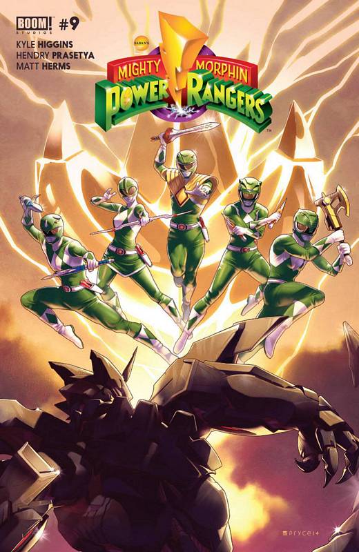 MIGHTY MORPHIN POWER RANGERS #9 MAIN CVR