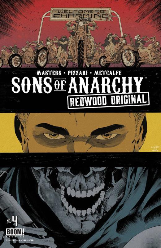 SONS OF ANARCHY REDWOOD ORIGINAL #4 SUBSCRIPTION PIZZARI VARIANT (MR)