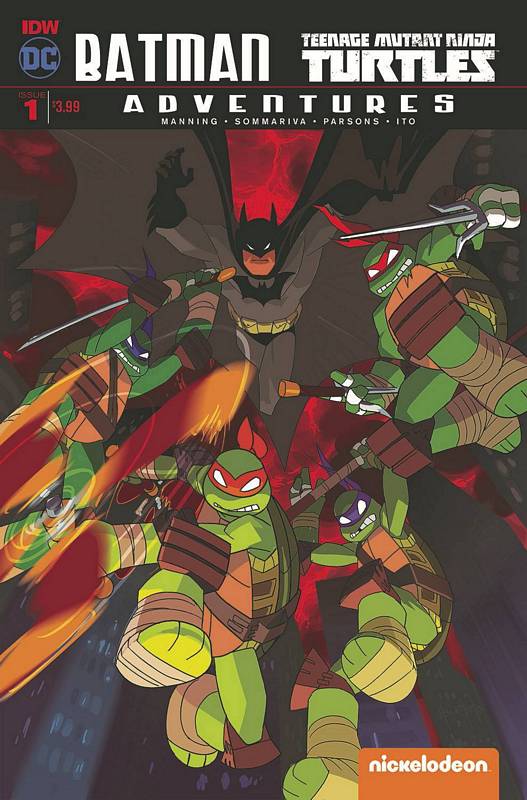 BATMAN TMNT ADVENTURES #1 (OF 6) 2ND PTG