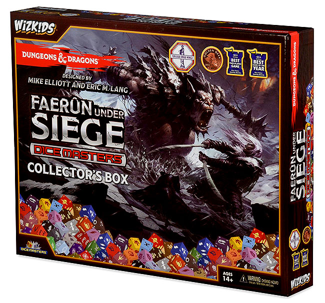 Dungeons and Dragons Dice Masters: Faerun Under Siege Collectors Box