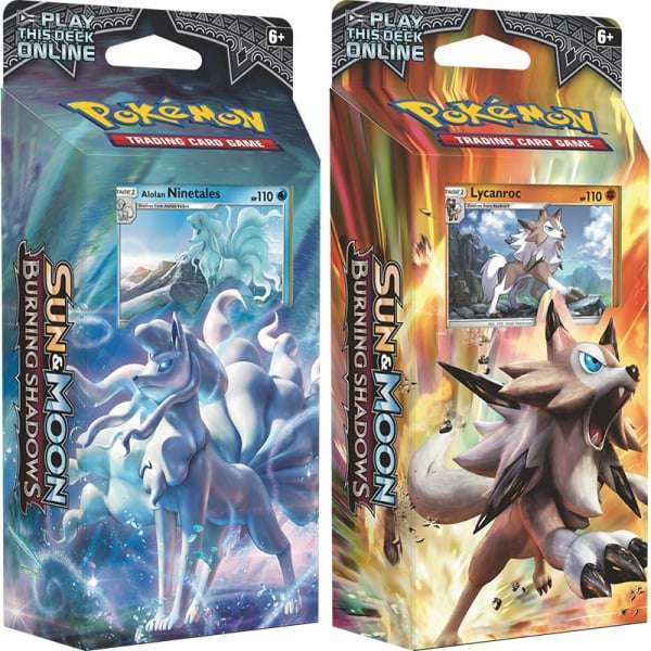 POKEMON S&M: BURNING SHADOWS THEME DECKS